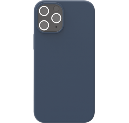 Liquid silicone cover iPhone 12 mini blauw  Azuri