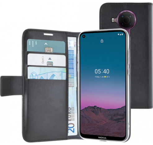 Wallet case Nokia 5.4 black  Azuri