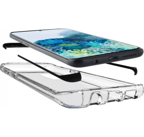 Flexibele bumpercover Samsung Galaxy S20 Black  Azuri