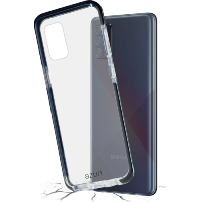 Bumpercover flexible Samsung Galaxy A71 black 