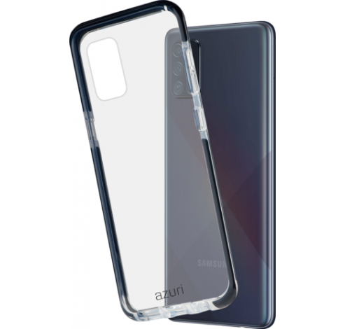 Bumpercover flexible Samsung Galaxy A71 black  Azuri