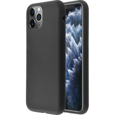 Liquid silicone cover iPhone 11 PRO max black 