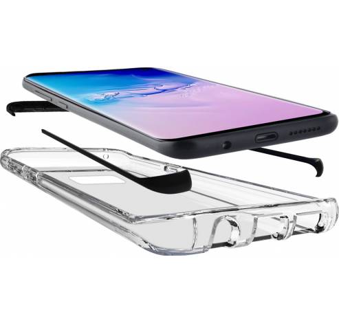 Flexibele Bumpercover Samsung Galaxy S10 black  Azuri