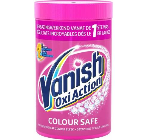 Oxi Action Colour Safe Poeder - Voor witte en gekleurde was - 600 gram  Vanish