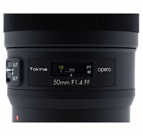 Opera 50mm f/1.4 FF CEF  Tokina