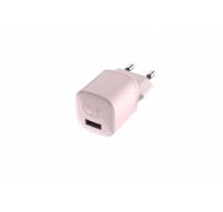 USB Mini Charger 12W Smokey Pink 