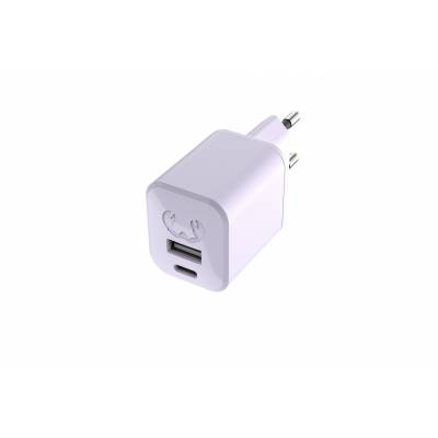 USB + USB-C Mini Charger 30W PD Dreamy Lilac  Fresh 'n Rebel