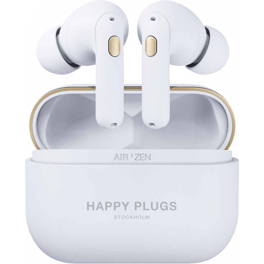 Happy Plugs Koptelefoons & Oordopjes Happy Plugs in ear air1 zen white