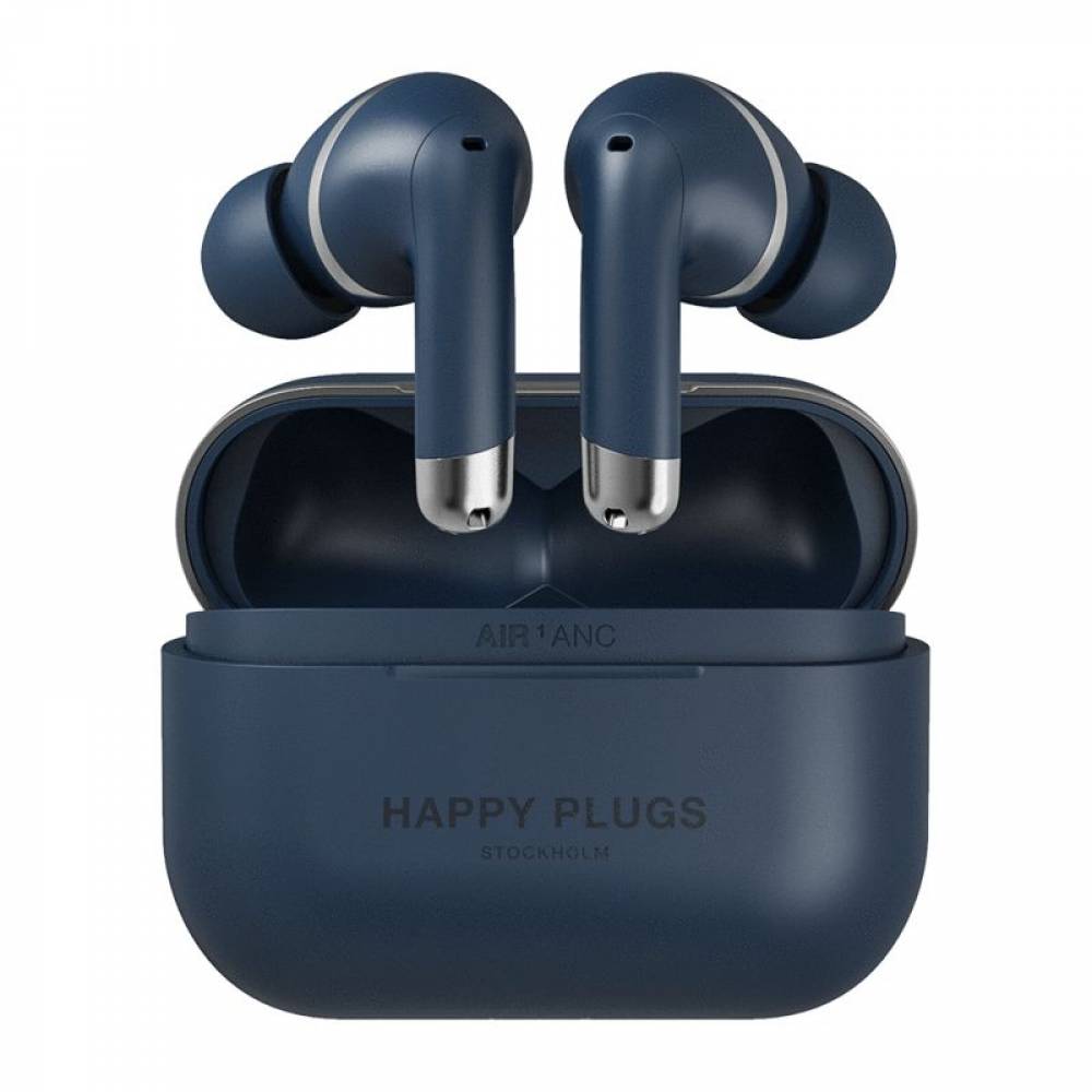 Happy Plugs Koptelefoons & Oordopjes Happy Plugs in ear air1 anc blue