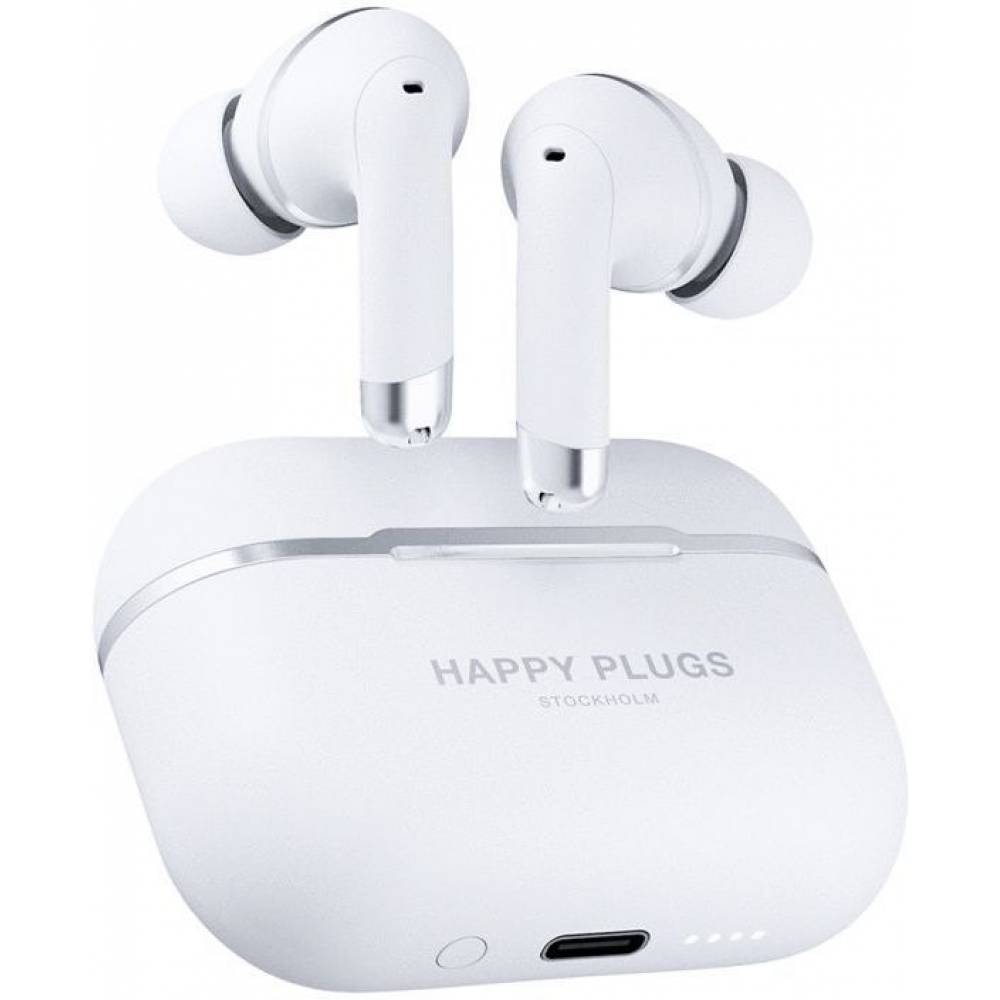 Happy Plugs Koptelefoons & Oordopjes Happy Plugs in ear air1 anc white