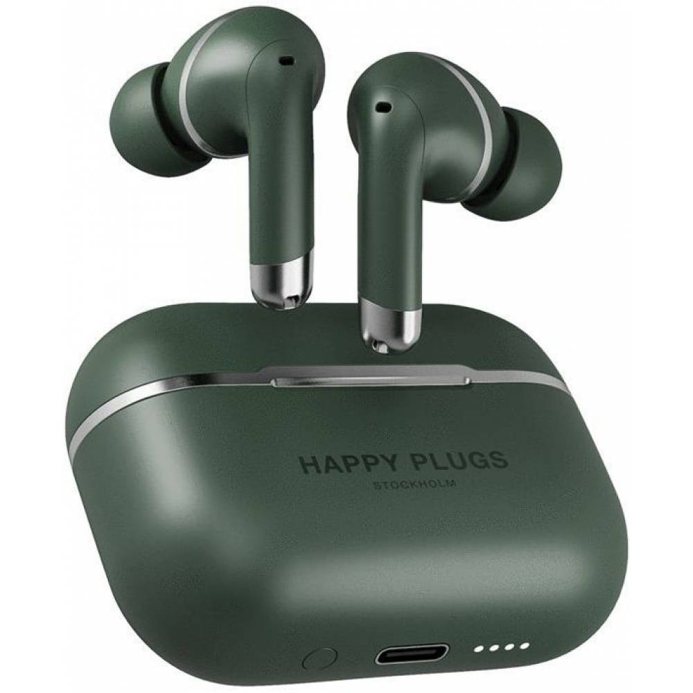 Happy Plugs Koptelefoons & Oordopjes Happy Plugs in ear air1 anc green