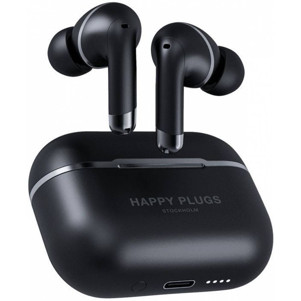 Happy Plugs Koptelefoons & Oordopjes Happy Plugs in ear air1 anc black