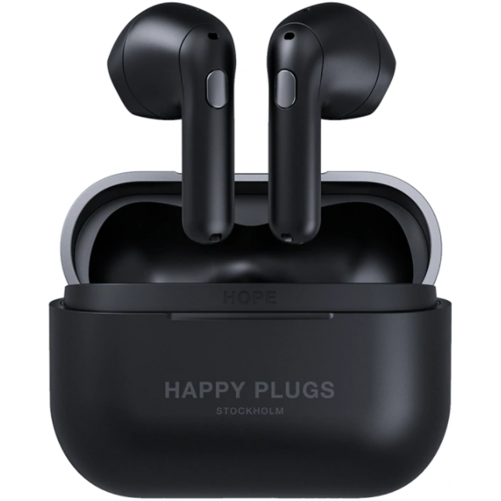 Happy Plugs Koptelefoons & Oordopjes Hope in ear black