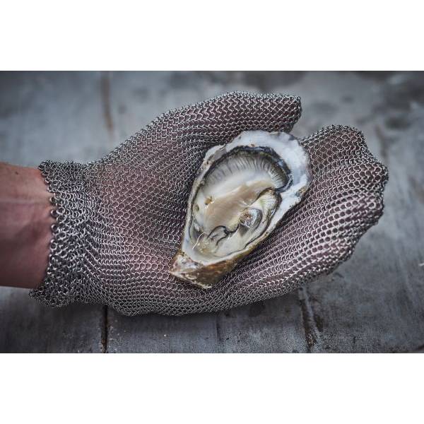 O'safe oesterhandschoen uit rvs 19x0.2x22cm 