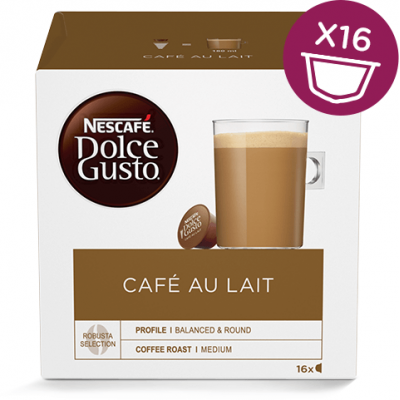 Dolce Gusto Café au lait 16 capsules  Nestle