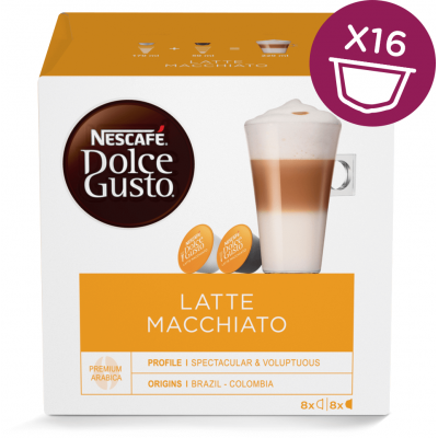 Dolce Gusto Latte Macchiato 16 capsules  Nestle