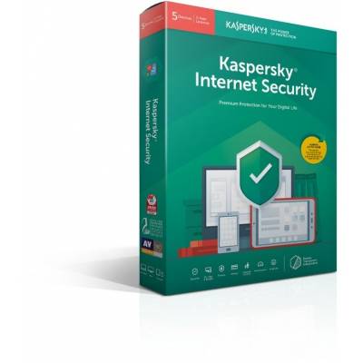 Kaspersky Internet Security Nederlands/Frans 5 gebruikers 