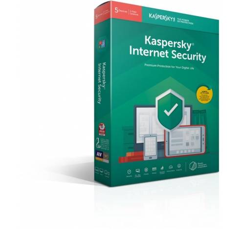 Kaspersky Internet Security Nederlands/Frans 5 gebruikers  Kaspersky Lab