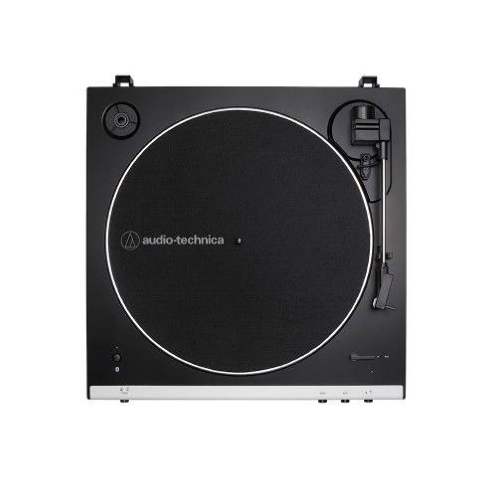 Audio-Technica Platenspeler AT-LP60XBTWH Volautomatische draadloze snaaraangedreven stereo platenspeler