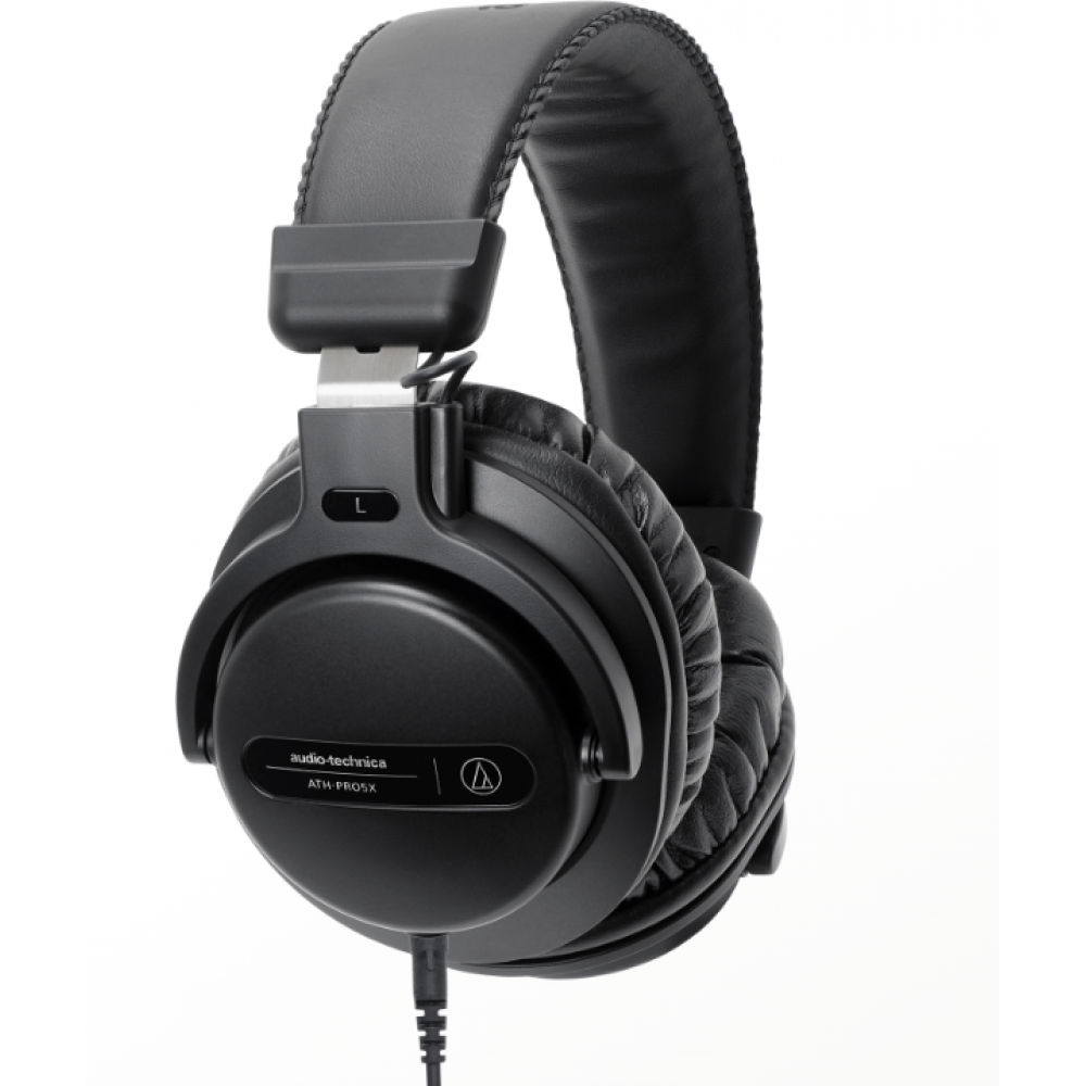 Audio-Technica Koptelefoons & Oordopjes Professional Over-Ear DJ Monitor Headphones ATH-PRO5X Black
