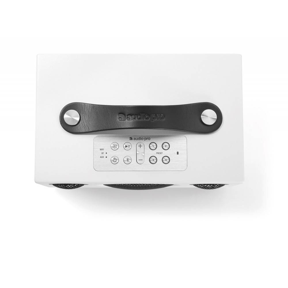 Audio Pro Streaming audio C3 Multiroom-speaker met batterij white