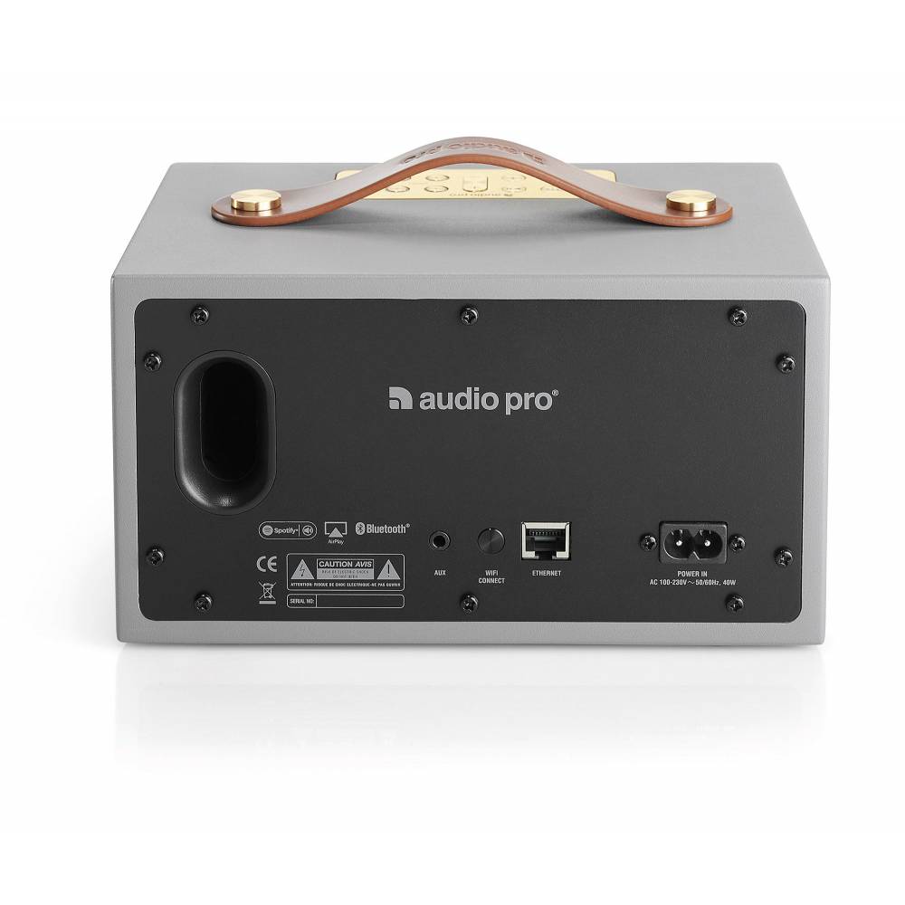 Audio Pro Streaming audio C3 Multiroom-speaker met batterij Grey