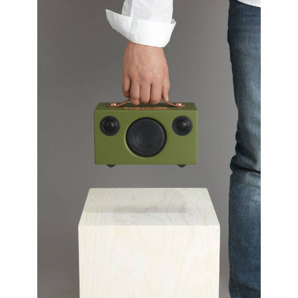 Audio Pro Streaming audio T3+ Bluetooth speaker met batterij green