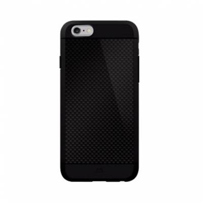 Coque Real Carbon pour iPhone 6/6s Noir  Black Rock
