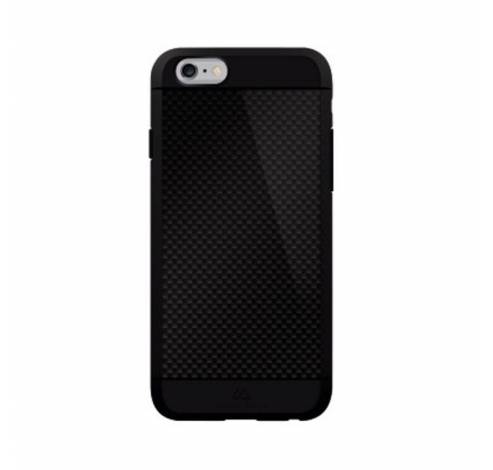 Cover Real Carbon voor iPhone 6/6s Zwart  Black Rock