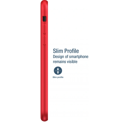 .iquid silicone Case iPhone 11 PRO red  BeHello