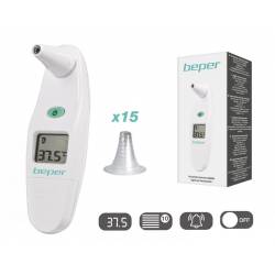 Beper 40.102 digitale infrarood oor thermometer 32°C - 43°C wit 