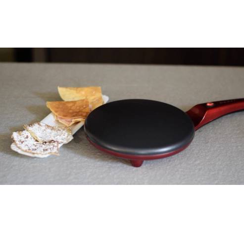BT.710Y pannenkoeken-tortillas maker 20cm dompelplaat 800W rood  Beper