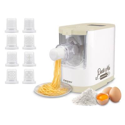 P102SBA500 automatische pasta machine 8 pasta vormen 200W wit  Beper