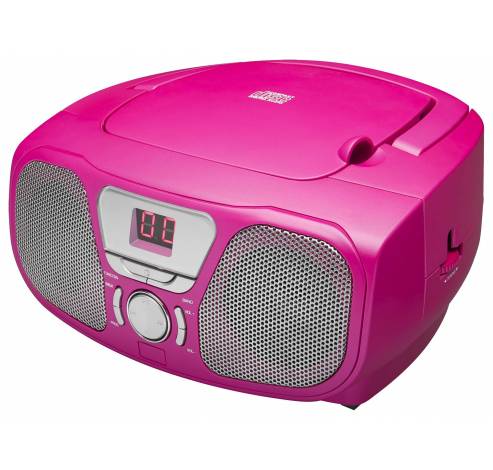 Draagb. Radio/CD-player Roze CD46RSSTICK  Bigben