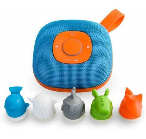 J1000 portable kids speaker blauw/oranje  Jooki