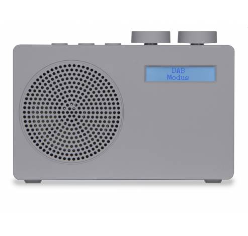 Nikkei NDB10GY Portable DAB+ radio met FM Autoscan grijs  Nikkei