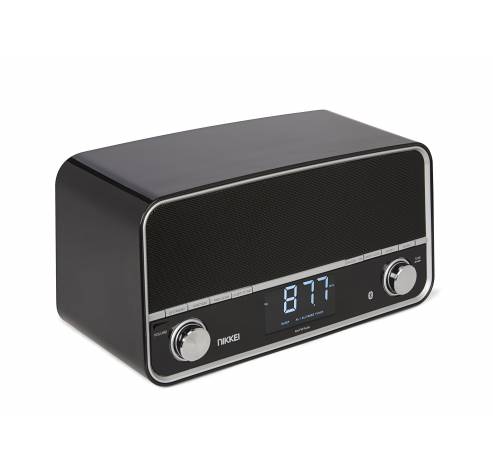 Nikkei Draagbare Radio USB Bluetooth NPR450BK Zwart  Nikkei