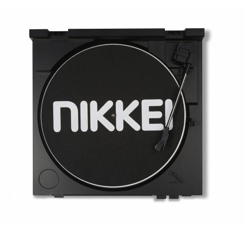 Nikkei NTT01U Draaitafel (Snaar) met USB Mp3 Encoding via PC Zwart  Nikkei
