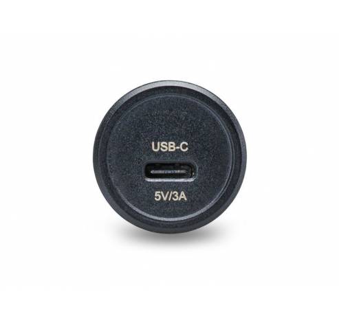 Smart car charger single usb-c 15w black  Mobilize