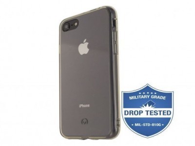 Naked protection Case iPhone 7/8/SE grey/transparant