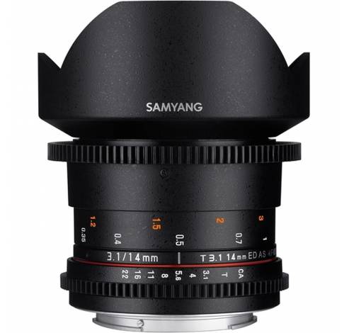 14mm T3.1 VDSLR II Sony E-Mount  Samyang