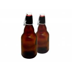 Nerthus Set 12 bouteilles à bière 33cl + bouchon 