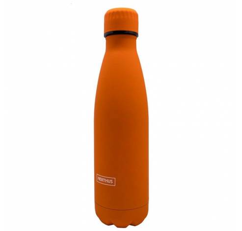 Drinkfles vacuüm 500ml oranje (warm en koud)  Nerthus