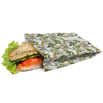 Lunchzak sandwich jungle - 19x14cm  Nerthus