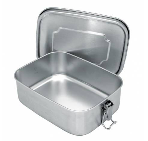 Boîte casse-croute inox 1200ml - 19.4x14x6.3cm  Nerthus