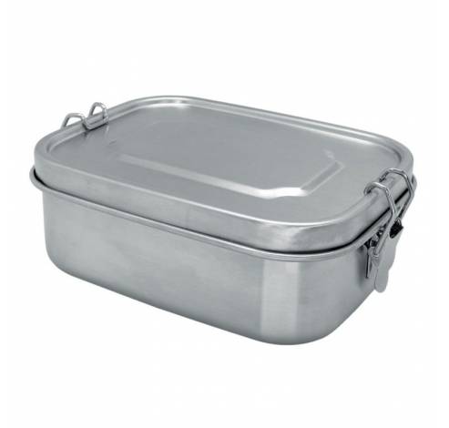 Boîte casse-croute inox 1200ml - 19.4x14x6.3cm  Nerthus