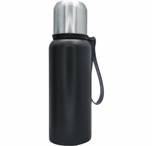 Bouteille isotherme inox noire 500ml  Nerthus