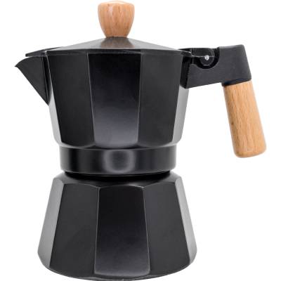 Espressokoker Black+Wood - inductie 3 kopjes  Nerthus