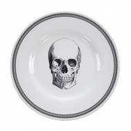 Skull Design Plate 21x2cm, Bald Skull /6 