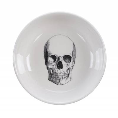 Skull Design Bowl 11x3cm, Bald Skull /6 